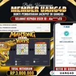 JACKPOT SLOT MAHJONG WAYS 09 APRIL 2025